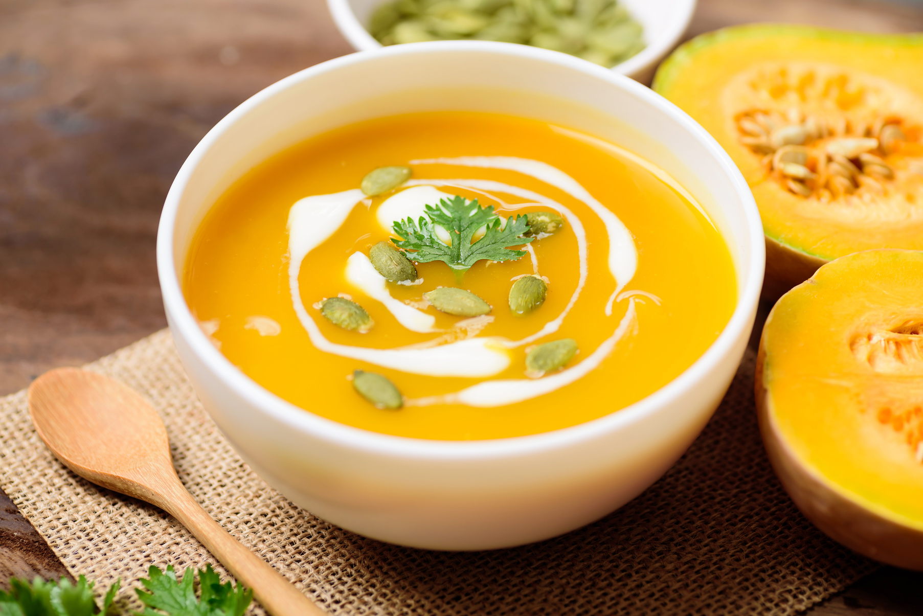 Butternut squash soup